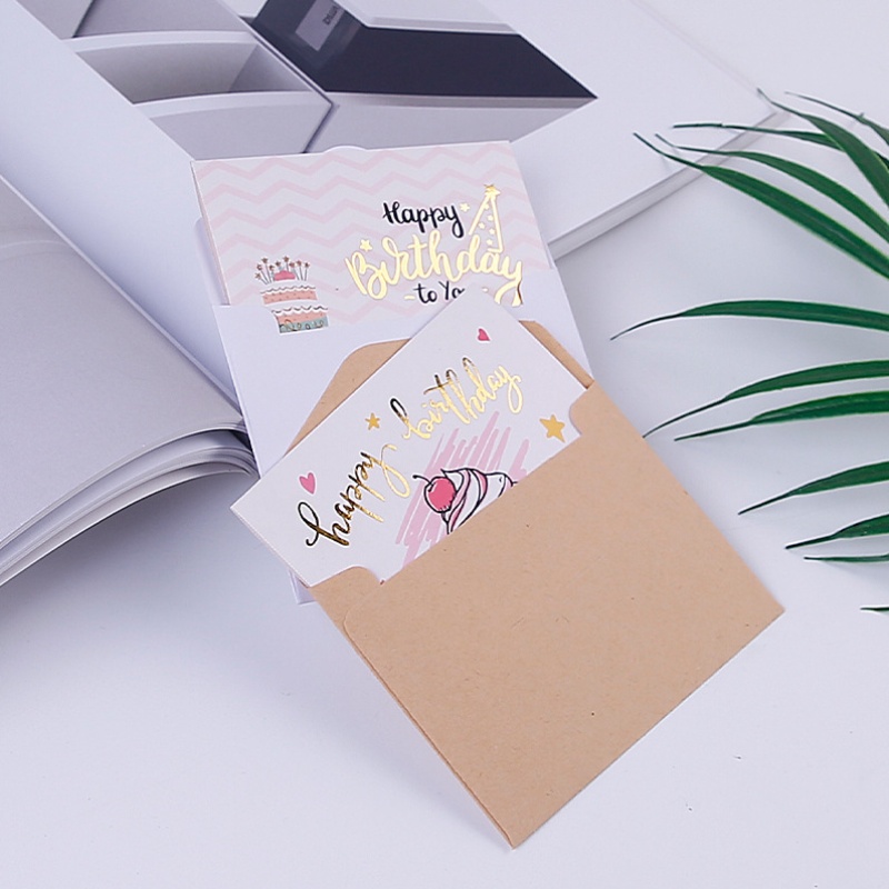 100pcs Golden stamping Happy b - Party Event Supplier recensie en prijs