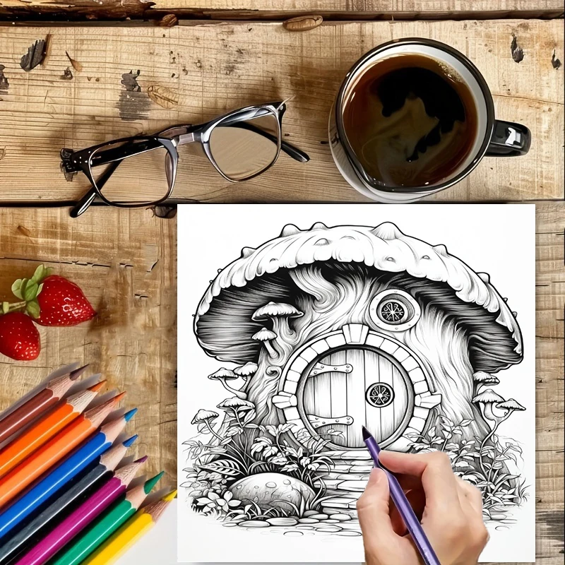 Coloring Book Fairy Door for A - Supply Event recensie en prijs