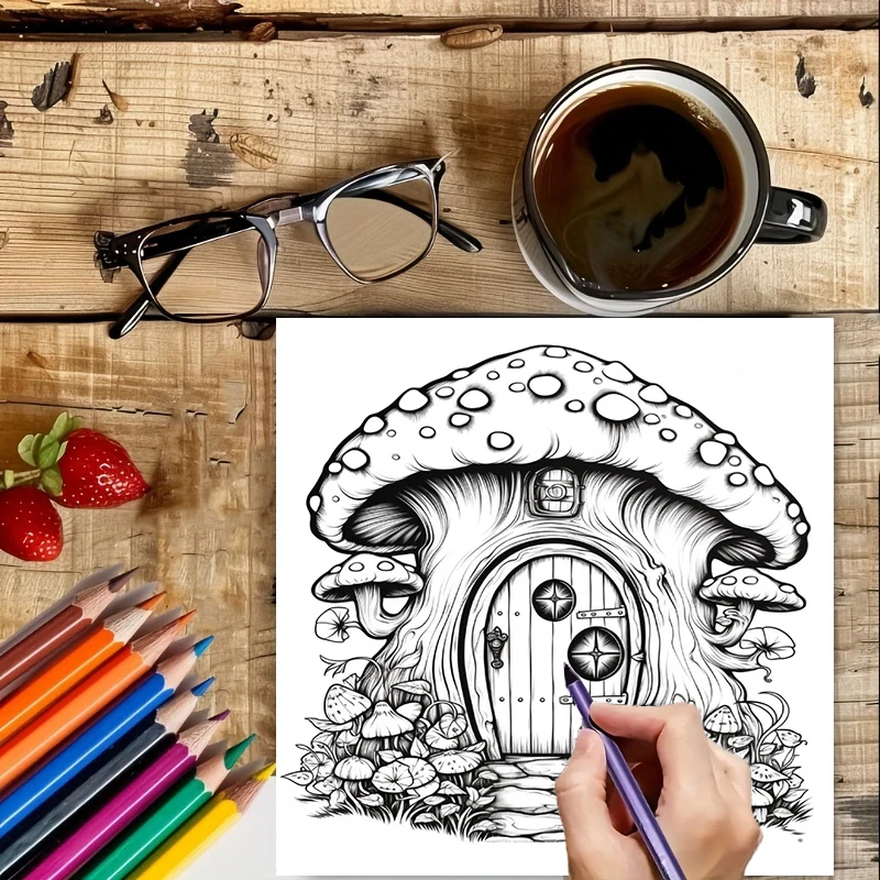 Coloring Book Fairy Door for A - Supply Event recensie en prijs