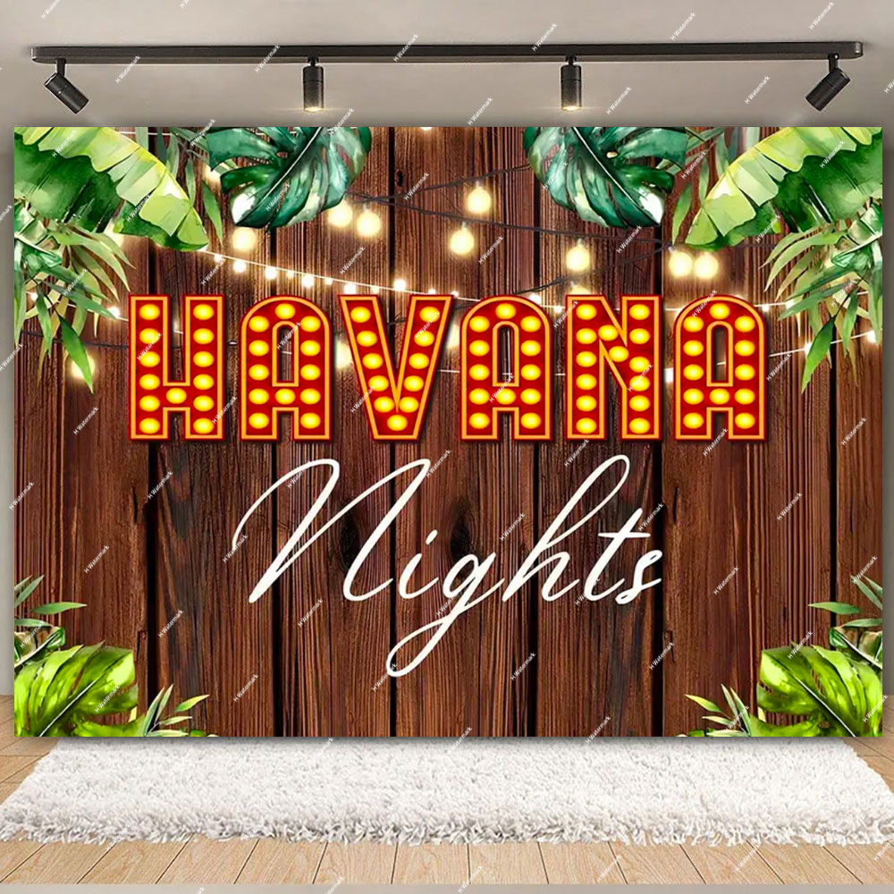 Havana Nights Backdrop Birthda - Dessert Table Backdrop recensie en prijs