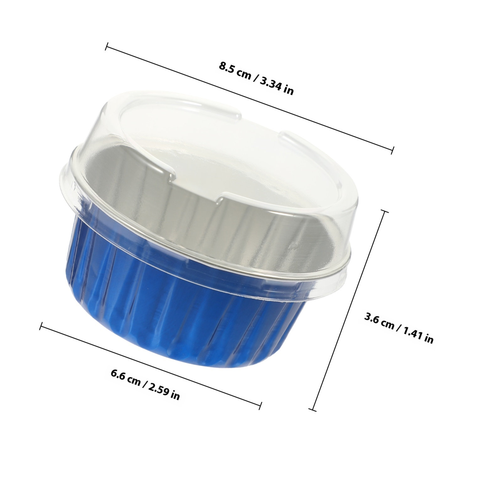 50Pcs Disposable Cupcake Cups  - Plastic Cup 50Pcs recensie en prijs
