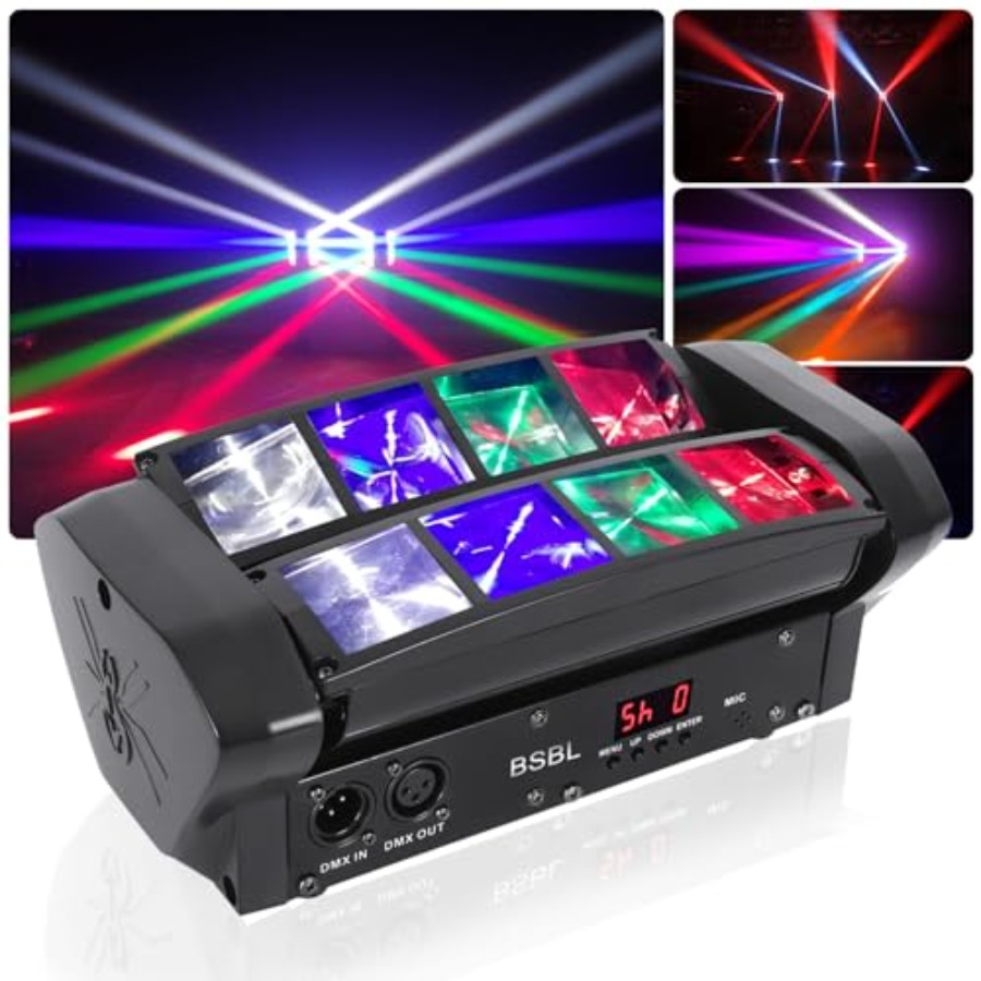 RGBW Moving Head DJ Light LED  - Event Party Dj recensie en prijs
