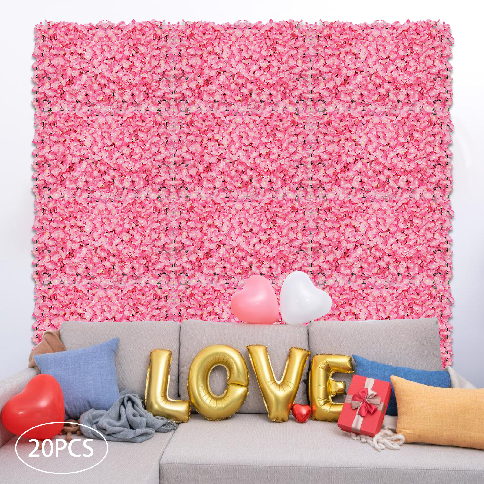 20 Pack 24''x16'' Artificial F - Flower Wall Panel recensie en prijs