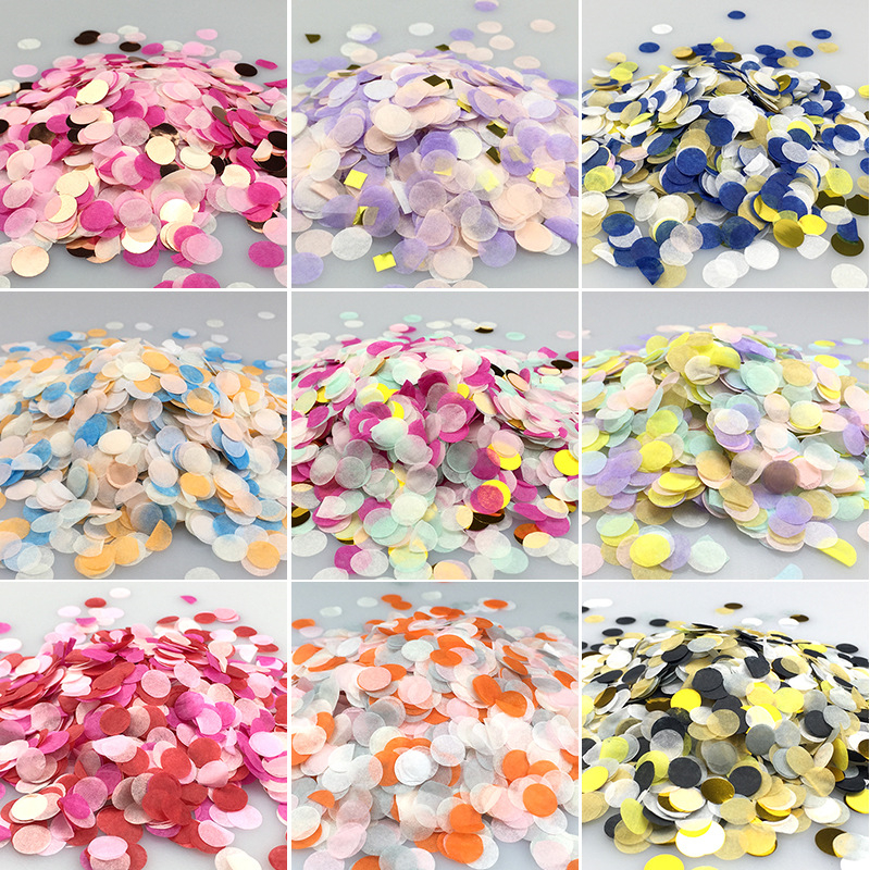 1000pcs/bag 1cm Paper Confetti - Confetti Cannon Tube recensie en prijs