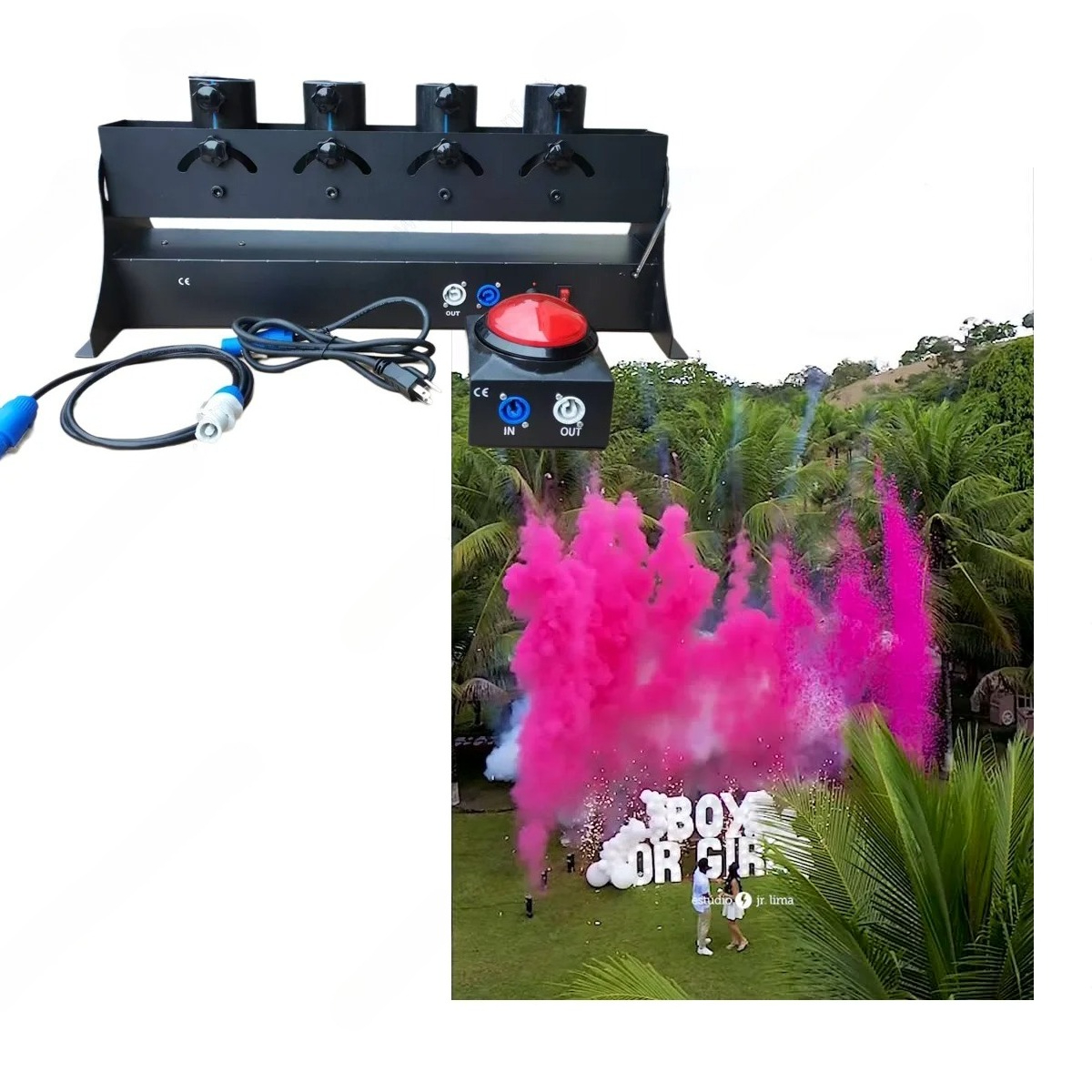 Baby Shower TNT Electronic Spr - Confetti Cannon Tube recensie en prijs
