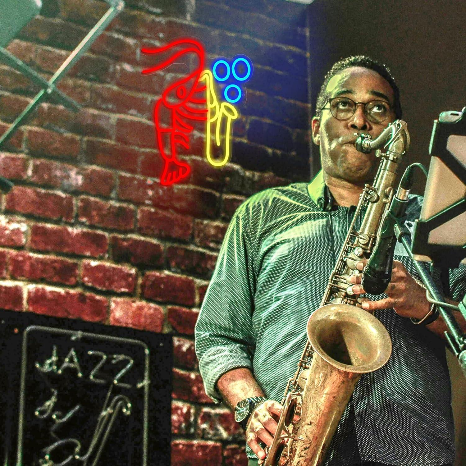 Lobster Saxophone Neon Sign Ja - Neon Sign Party recensie en prijs