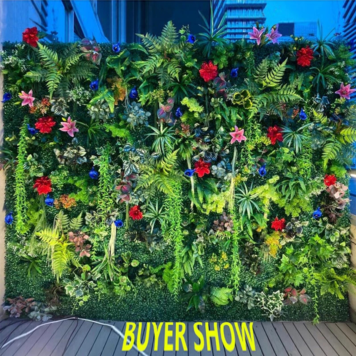Artificial Plant Wall Reusable - Flower Wall Panel recensie en prijs