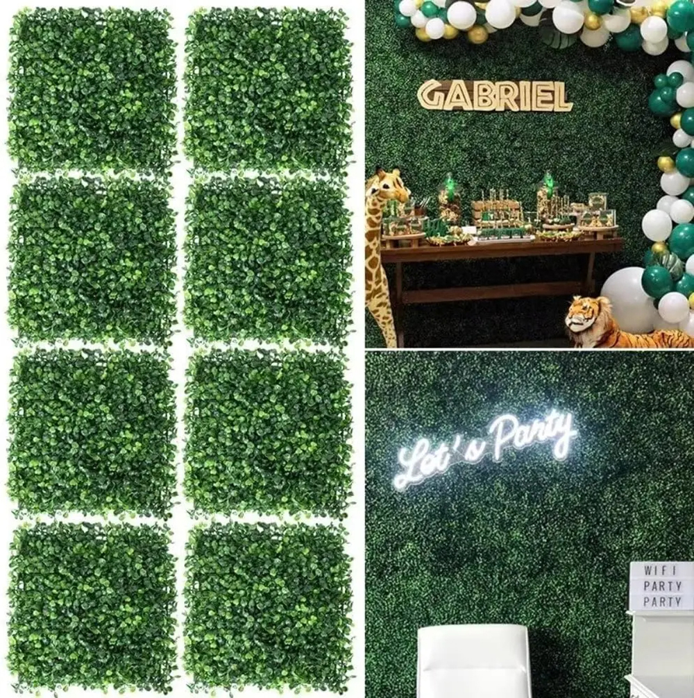 10 Pcs 25 CM Artificial Eucaly - Flower Wall Panel recensie en prijs