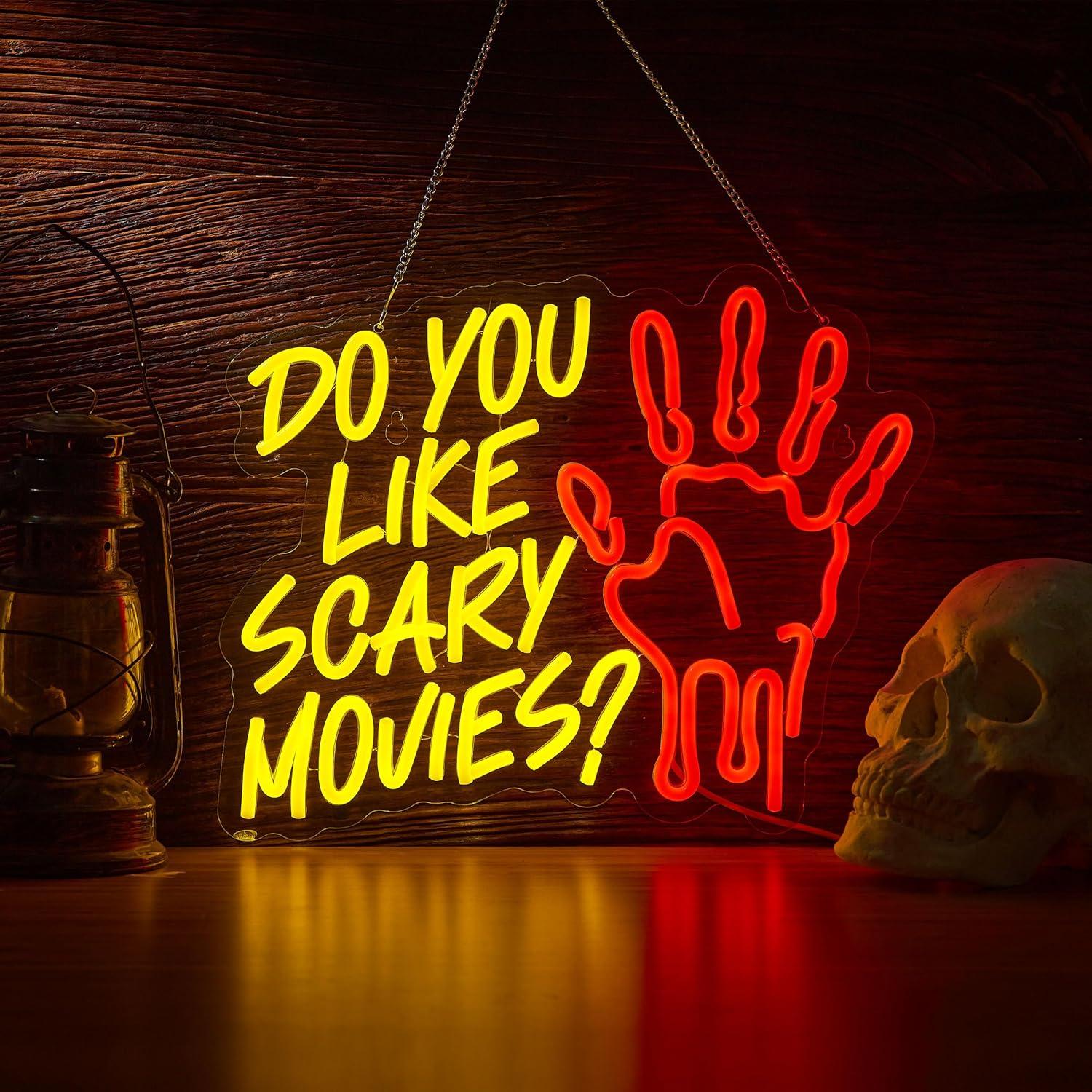 Do You Like Scary Movies Neon  - Neon Sign Party recensie en prijs