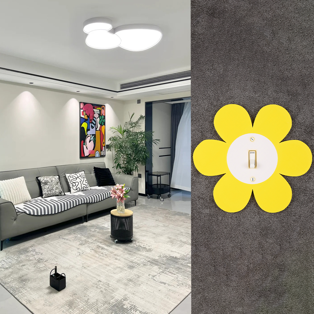 Cross-border Flower-shaped Swi - Flower Wall Panel recensie en prijs