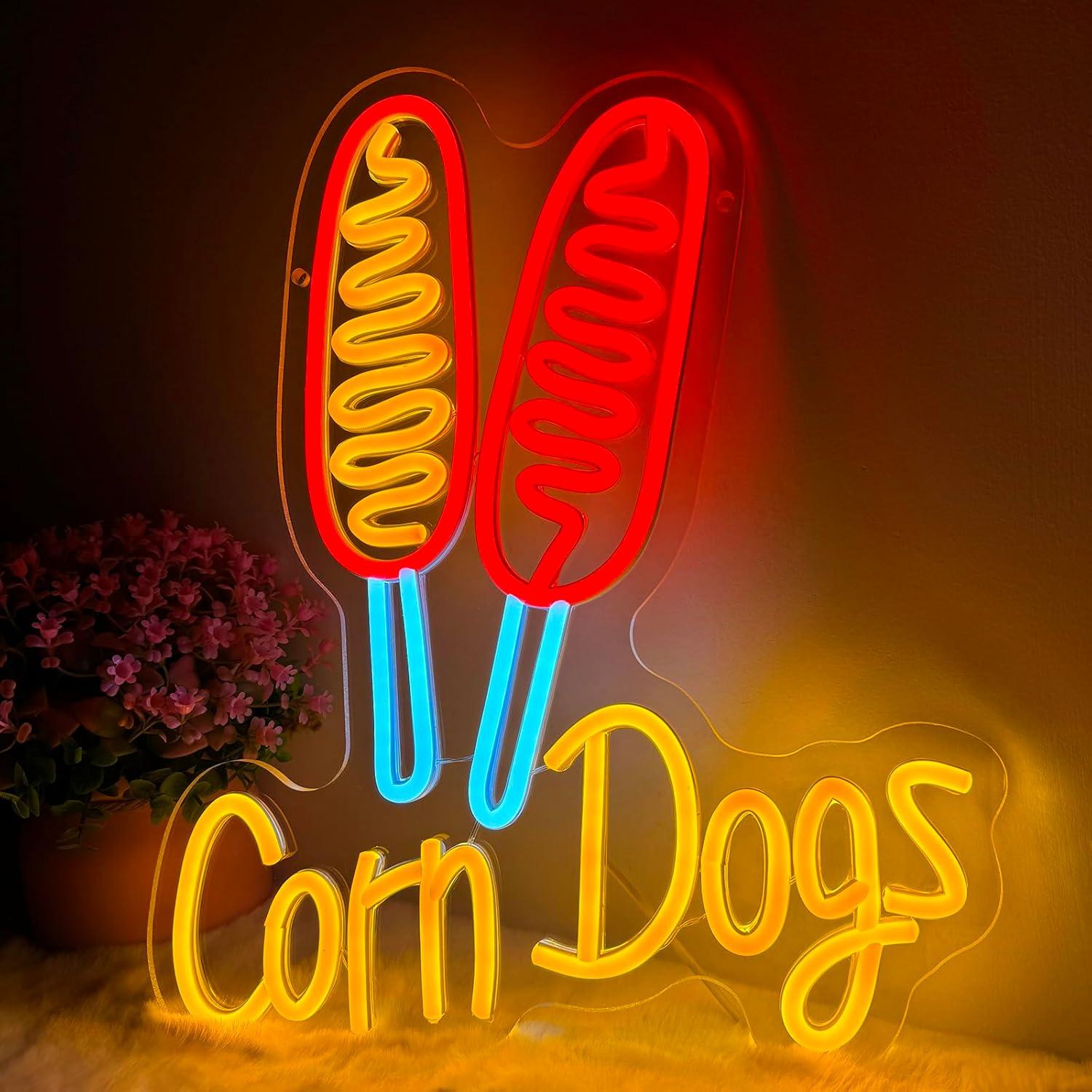 Corn Dog Neon Sign Snack USB D - Neon Sign Party recensie en prijs