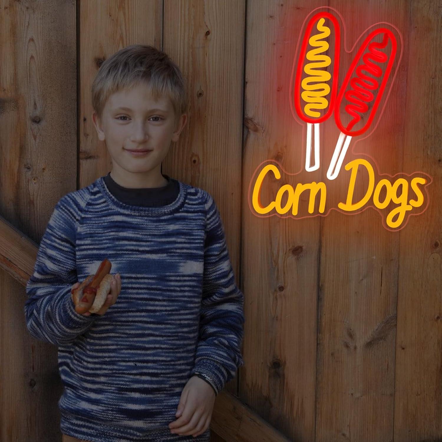 Corn Dog Neon Sign Snack USB D - Neon Sign Party recensie en prijs
