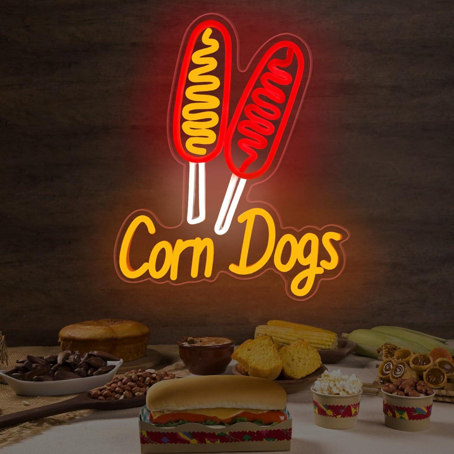Corn Dog Neon Sign Snack USB D - Neon Sign Party recensie en prijs
