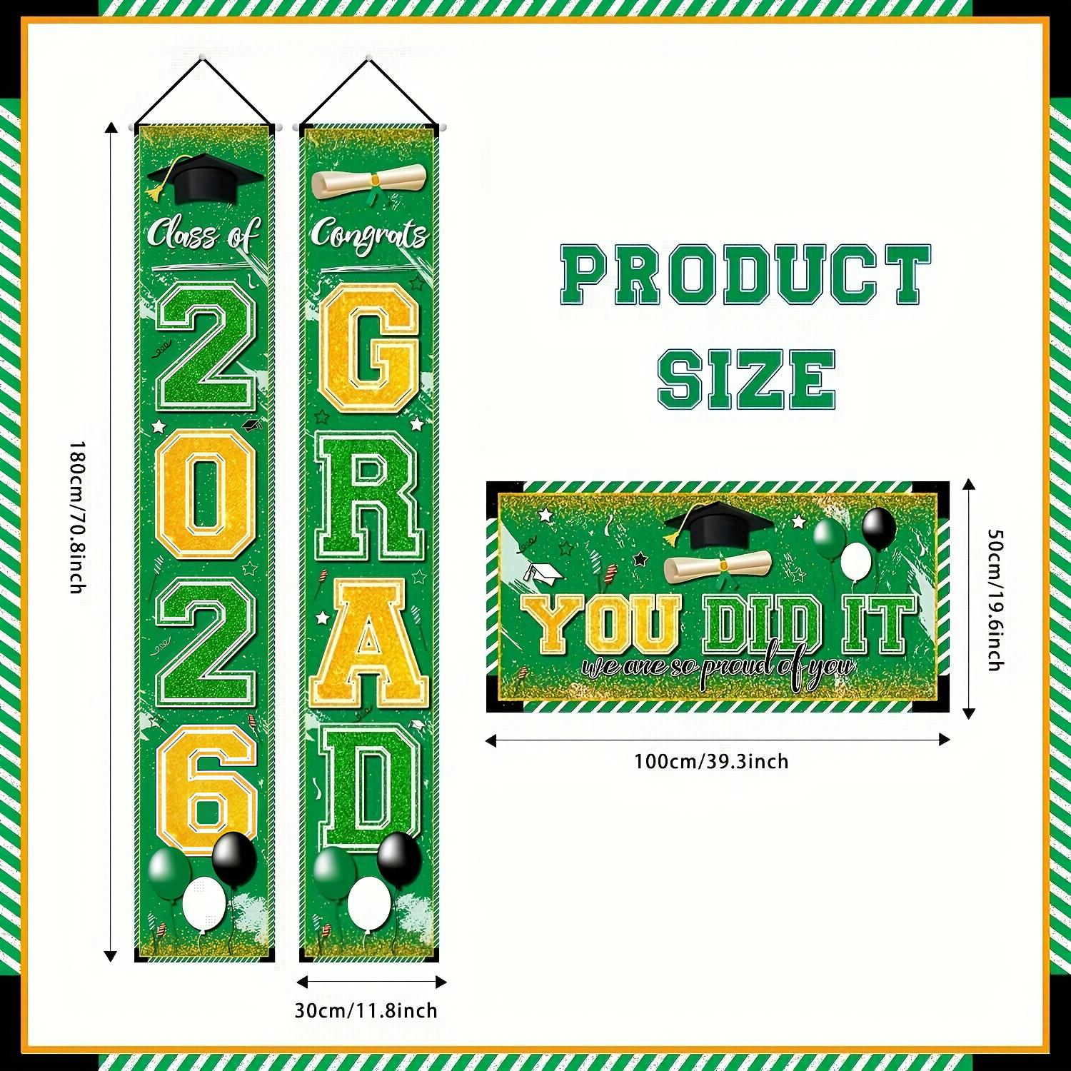 Congrat Class of 2026 Graduati - Party Banner Gold recensie en prijs