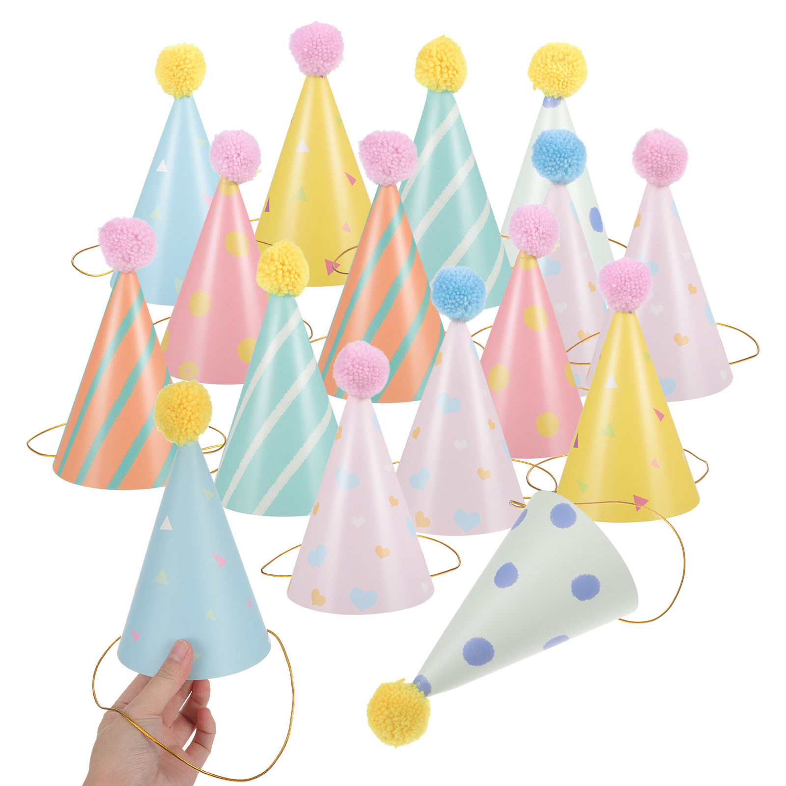 14Pcs Birthday Hats Paper Cone - Party Hat Cone recensie en prijs