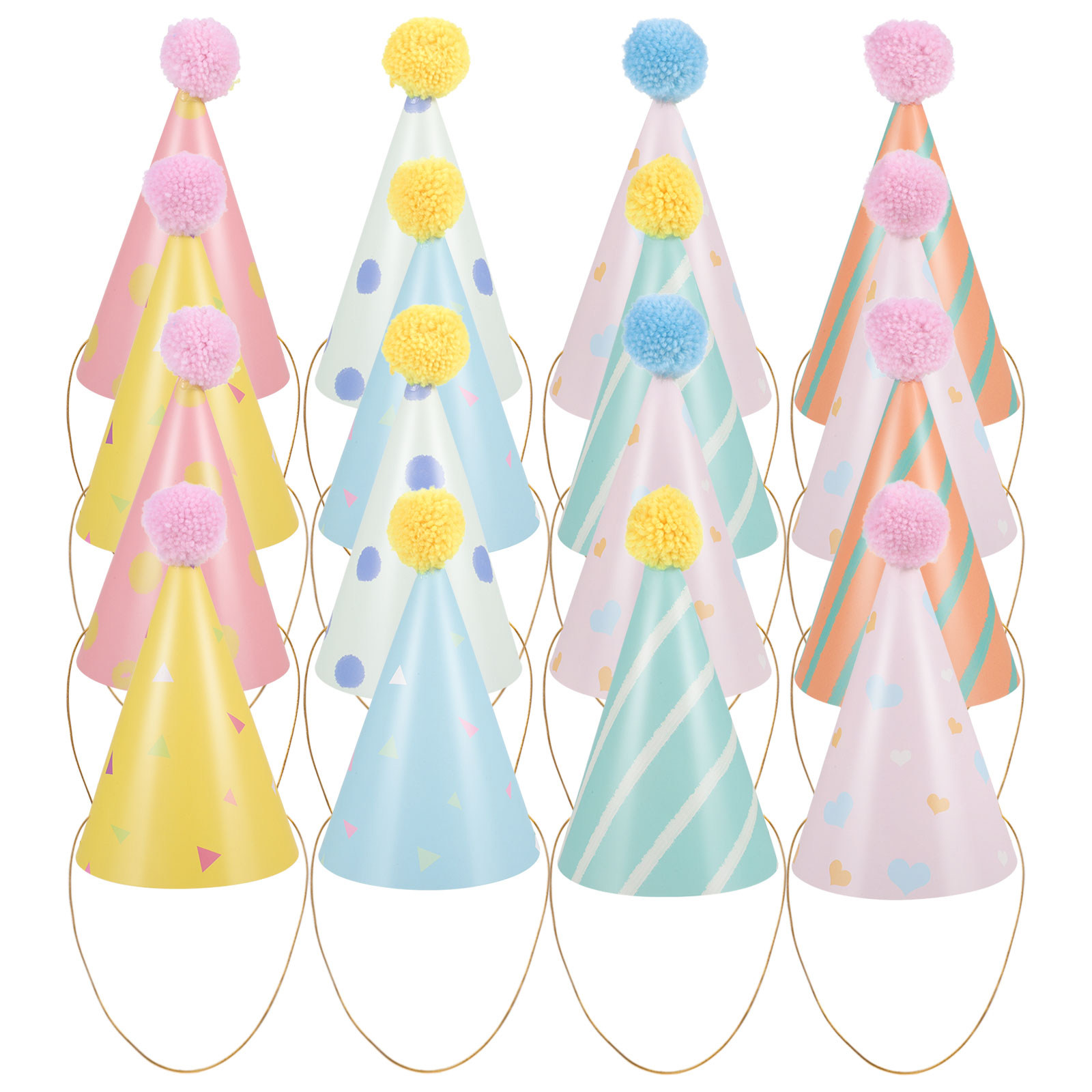 14Pcs Birthday Hats Paper Cone - Party Hat Cone recensie en prijs