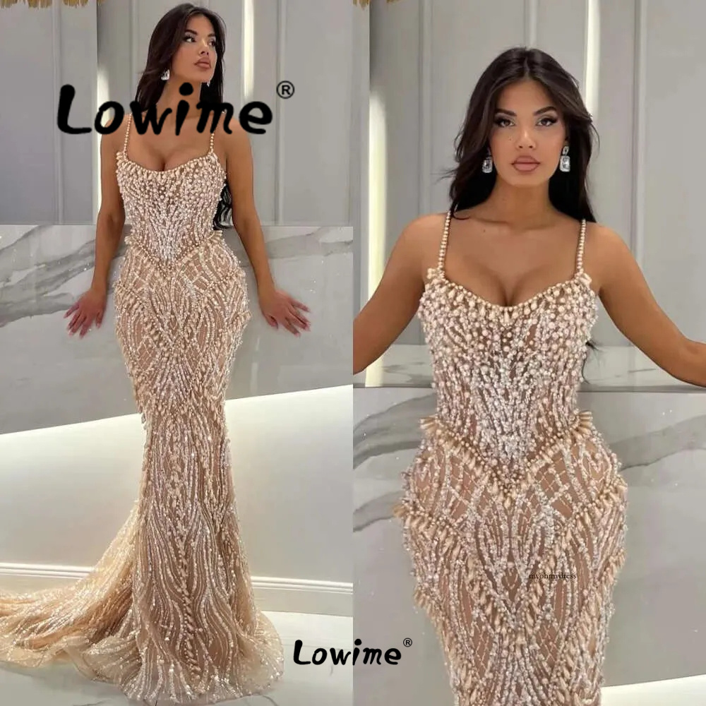Champagne Pearl Prom Dress Mer - Glitter Tablecloth recensie en prijs