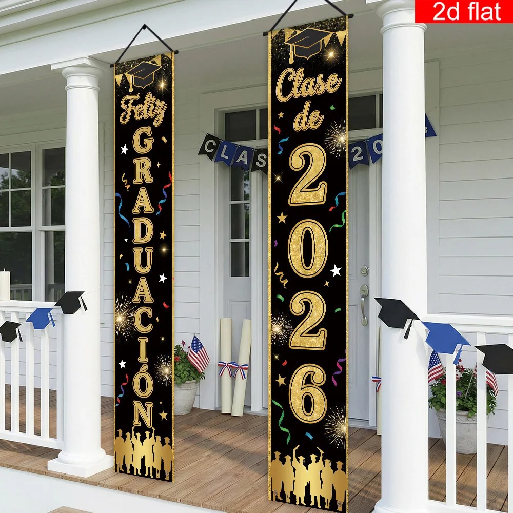 Feliz Graduacion Class of 2026 - Party Banner Gold recensie en prijs