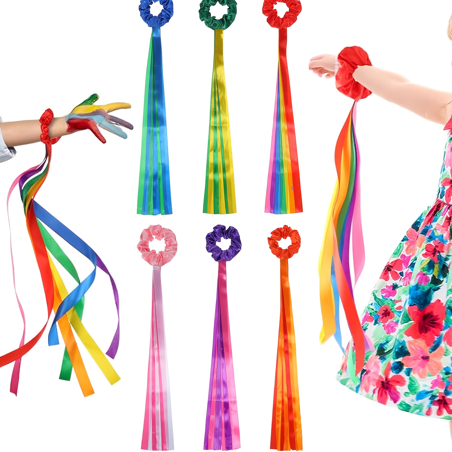 Rainbow Waving Ribbons, Dance  - Confetti Cannon Tube recensie en prijs