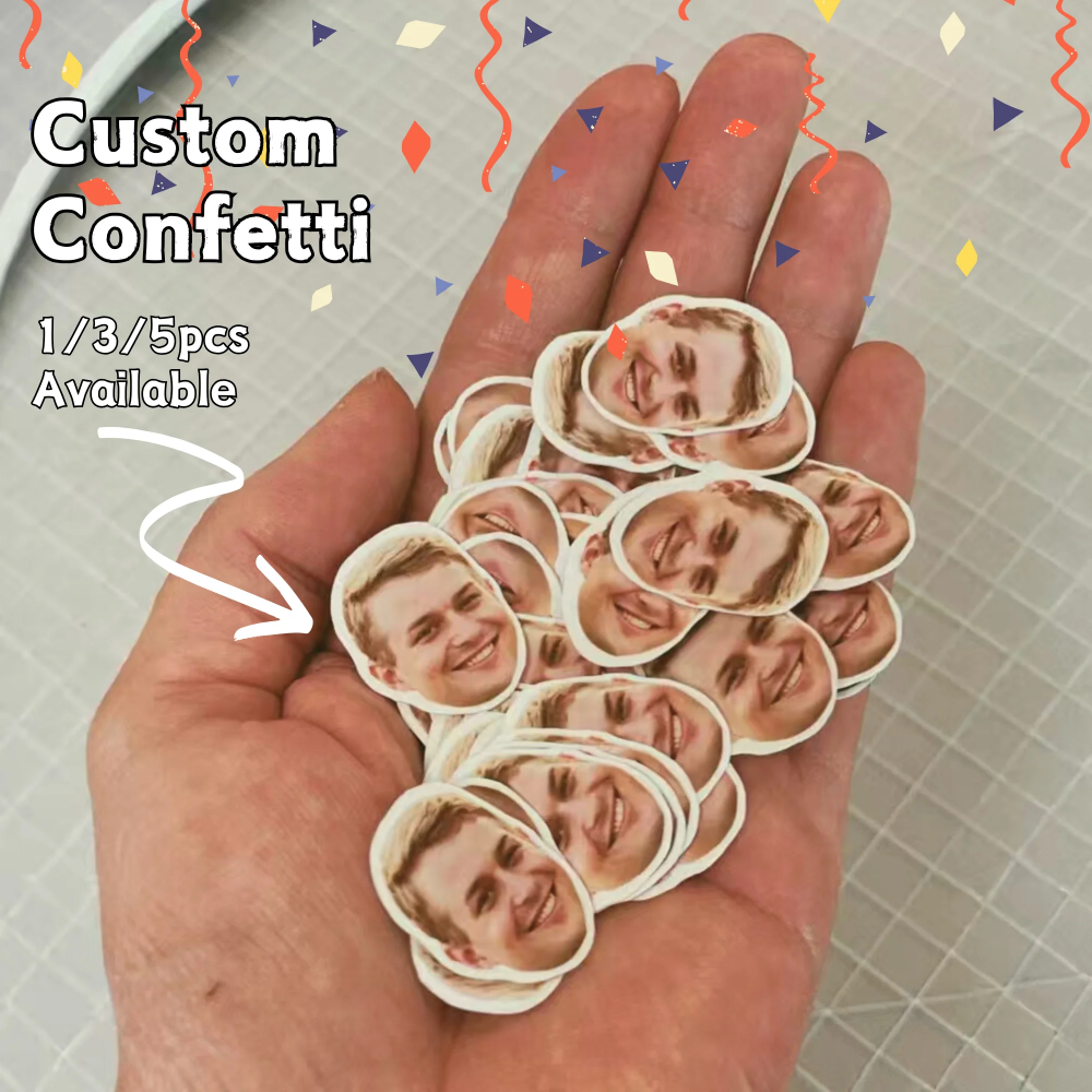 Custom Face Confetti - Persona - Confetti Cannon Tube recensie en prijs